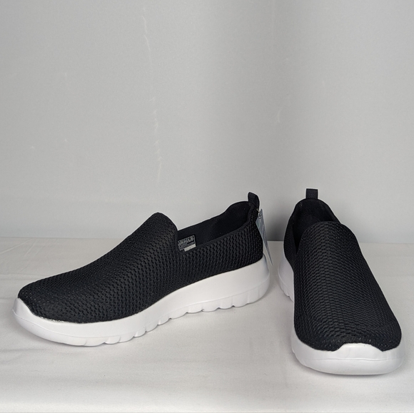 NEW Skechers Womens GO Walk Joy Sneakers Sz 8.5 black - Picture 2 of 4